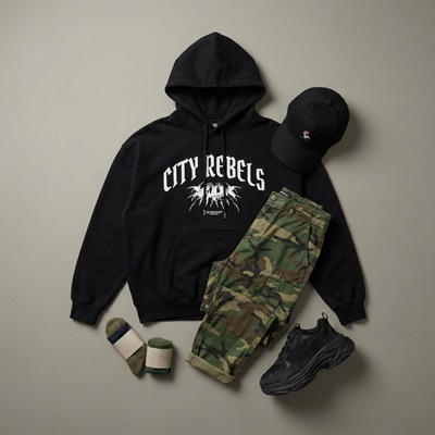 Street style outfit shown in the reference photo